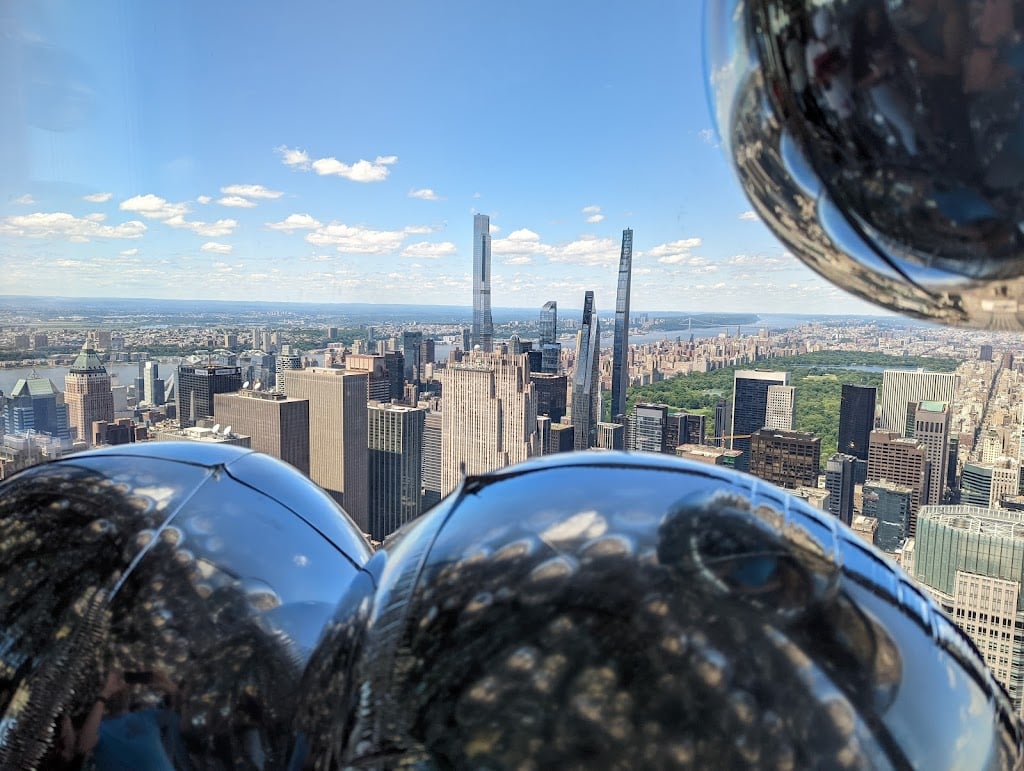 Vista su Central Park dal summit one vanderbilt